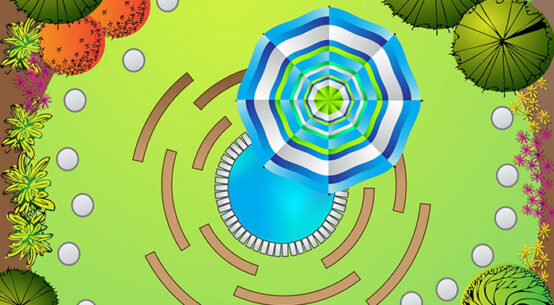 庭から風水の恩恵を受けるには